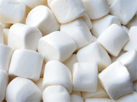 A marshmallow