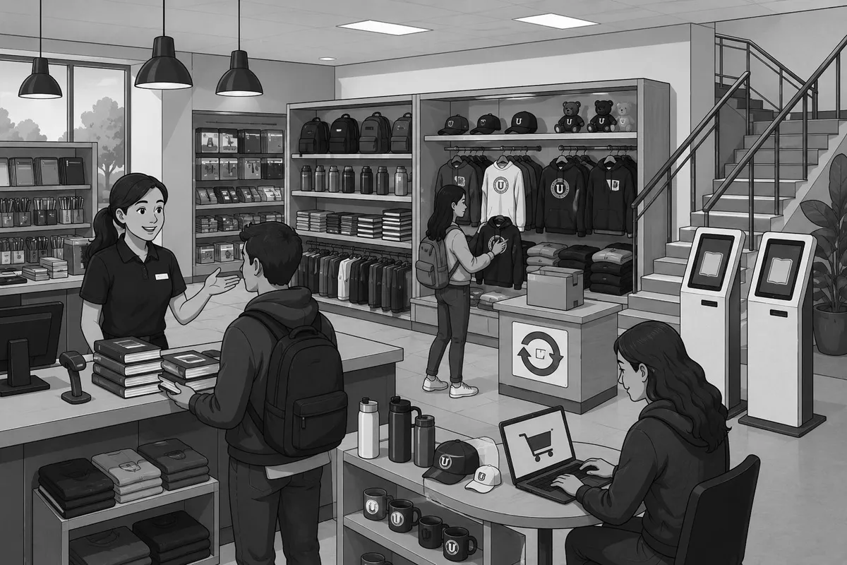 Campus bookstore