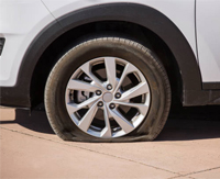 ESL Vocab - a flat tire