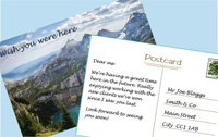 ESL Vocab - a postcard